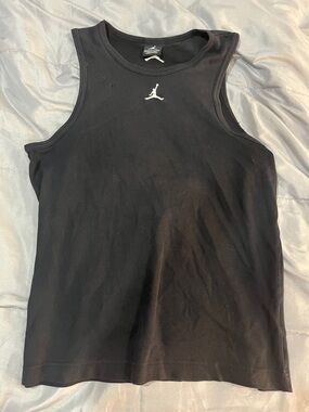 Jordan Men Black Tank Top